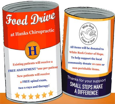 Chiropractic Dallas TX Hanks Chiropractic Center Food Drive