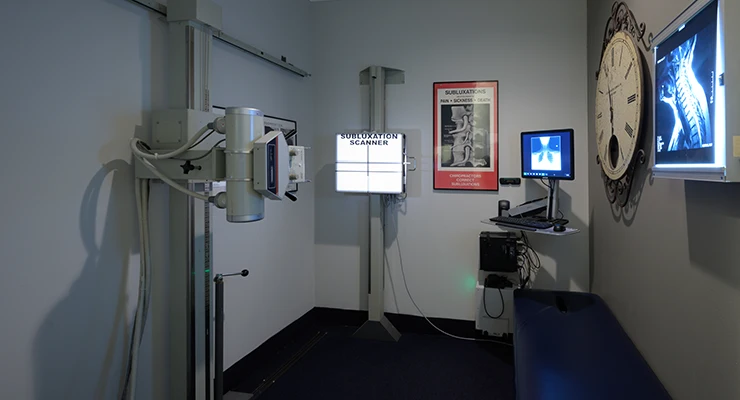 Chiropractic Dallas TX Patient XRay Room